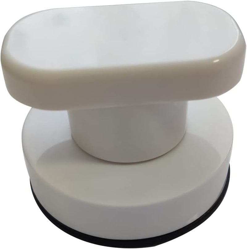 Renyqatt Small Handle for Glass Door and Window, Suction Cup Handles for Sliding Doors, Non-Marking Drawer Grab Bars Cabinet Pulls, Bathroom and Toilet Lid Handle (White) - Image 5